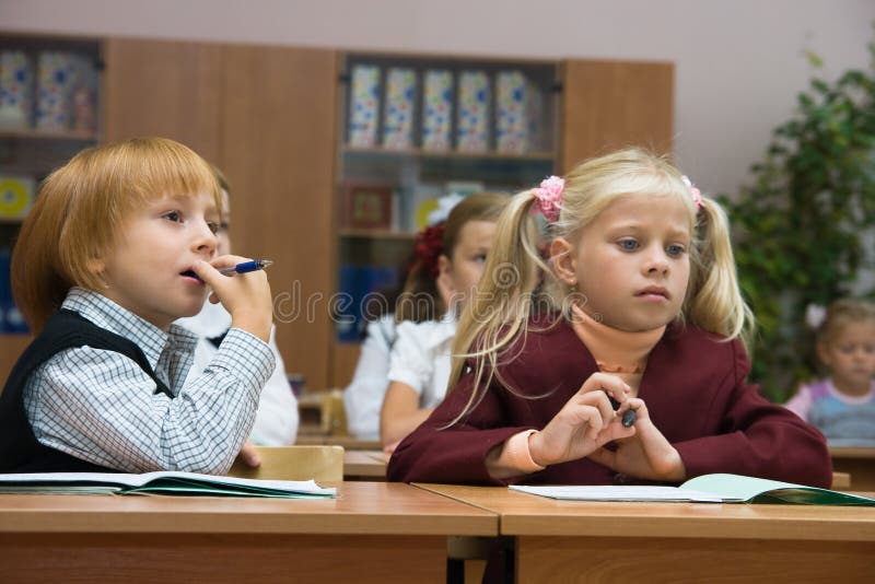 Children at school