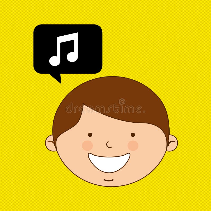 Children and technology design royalty free illustration
