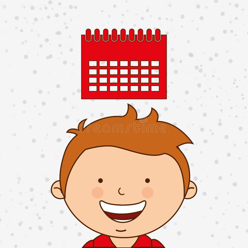 Children and technology design stock illustration