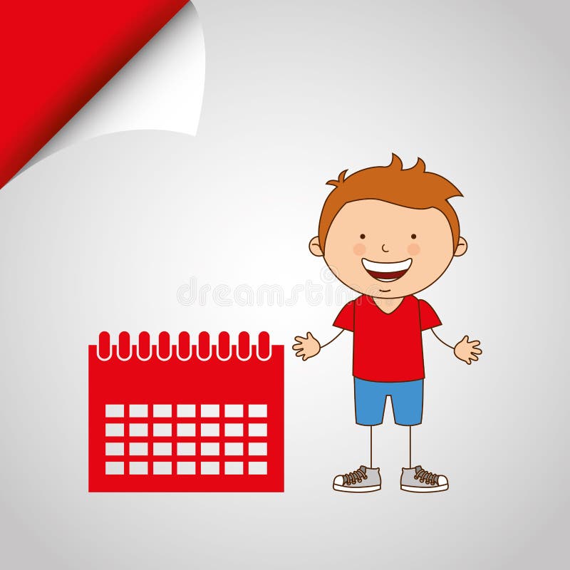 Children and technology design royalty free illustration