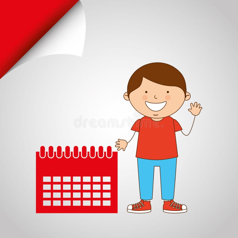 Children and technology design royalty free illustration