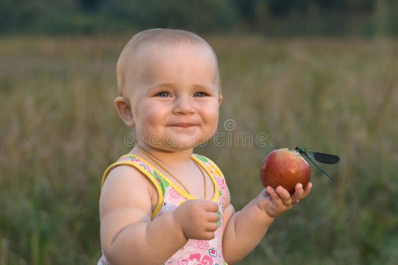 Children very much love fruit.