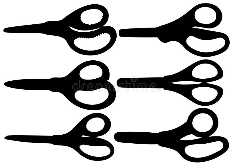 Childrens Scissors Stock Illustrations – 226 Childrens Scissors