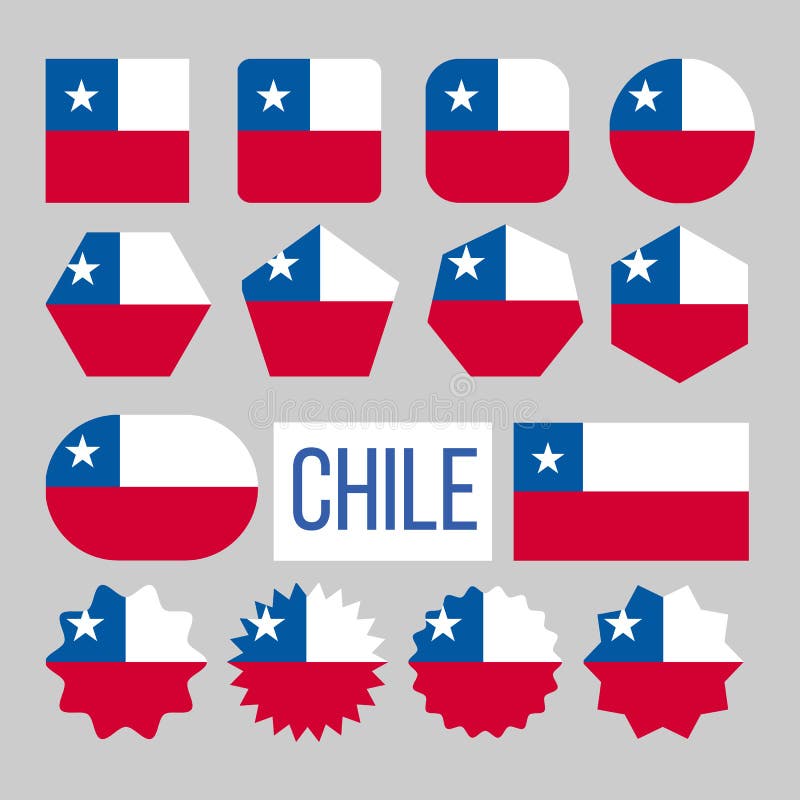 Chile flagi postaci Inkasowe ikony Ustawiaj?cy wektor ilustracja wektor Chile flagi postaci Inkasowe ikony Ustawiaj?cy wektor ilustracja wektor