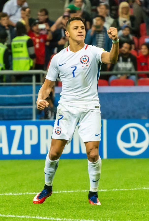 Chile national football team striker Alexis Sanchez