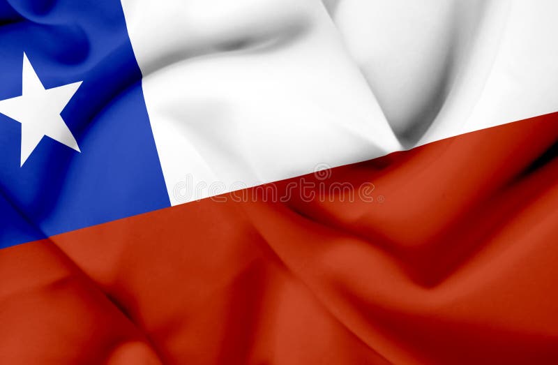 Chile waving flag stock illustration. Illustration of national 149777728