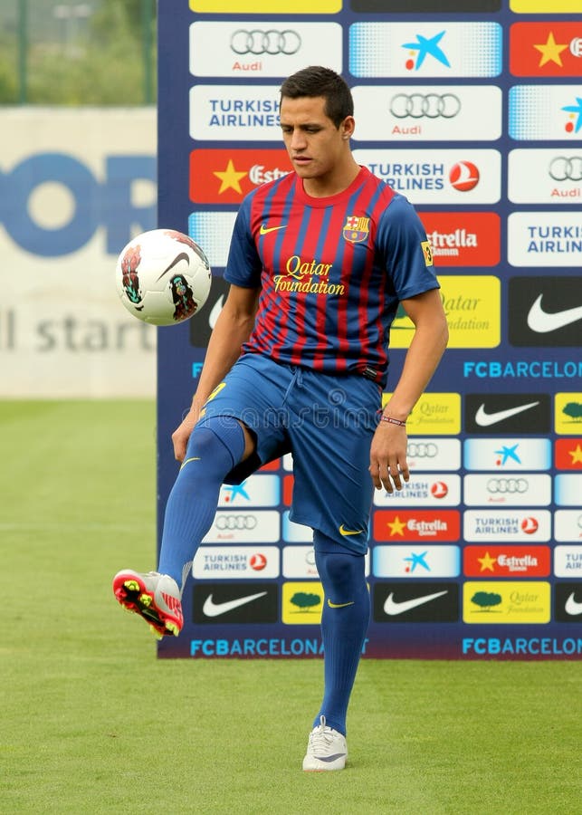 Chilean footballer Alexis Sanchez