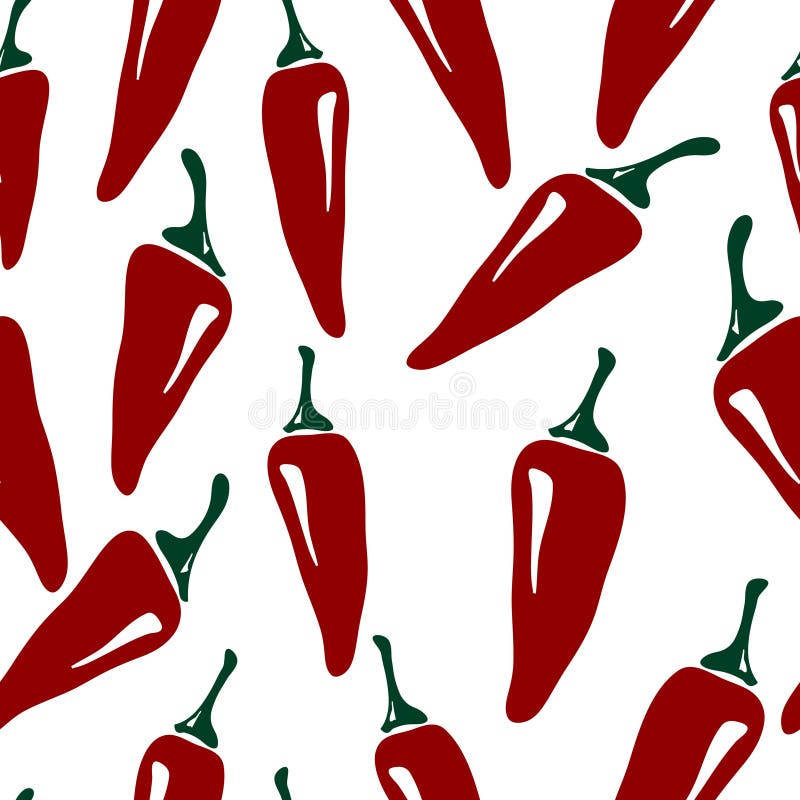 Chili pepper pattern