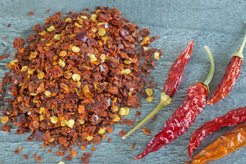 Chili powder and fruits stock image. Image of medical 33265227