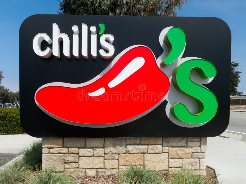 Chili's Restaurant Sign