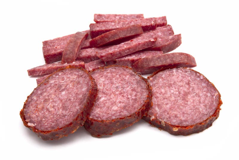 Italian salami sausage stock photo. Image of ingredient 21296264