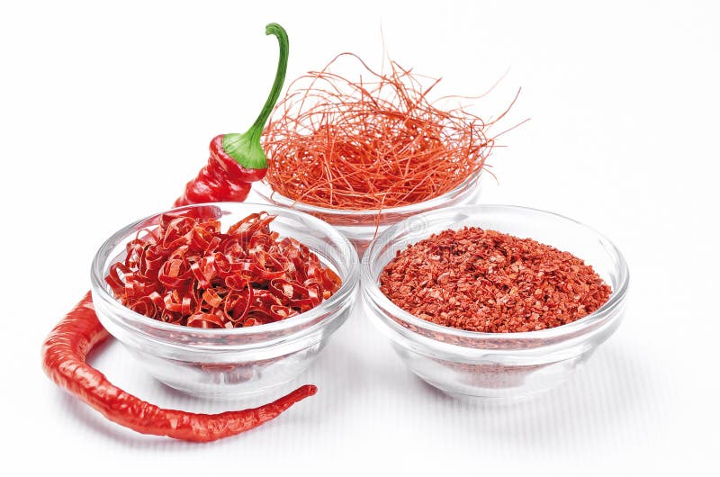 Chili Spice Variations imagens de stock royalty free Chili Spice Variations imagens de stock royalty free