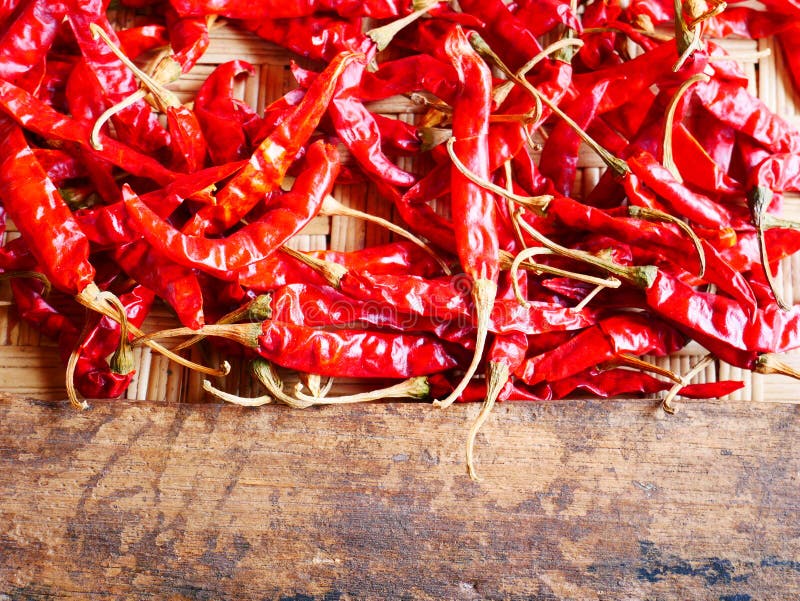 Chili susz? ca pieprzowa czerwie? obraz royalty free