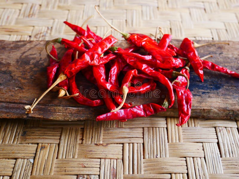 Chili susz? ca pieprzowa czerwie? obrazy royalty free