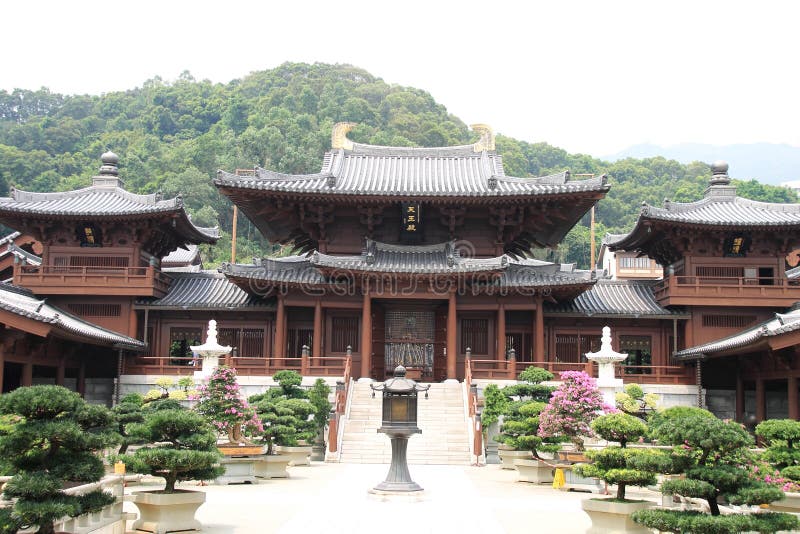 Chilin-Nonnenkloster, Hong Kong lizenzfreies stockfoto