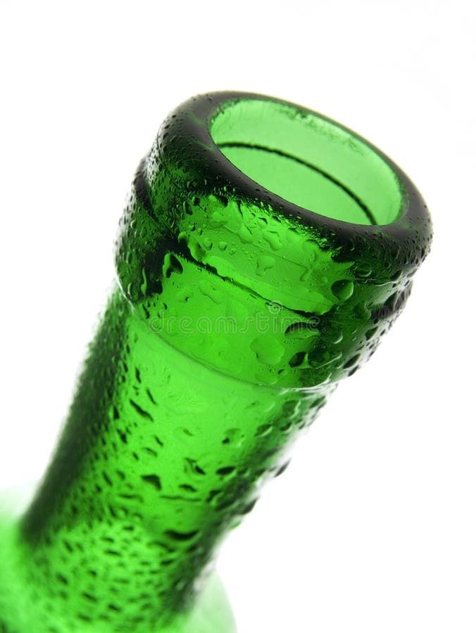 Chilled Wine Bottle royalty free stock photography