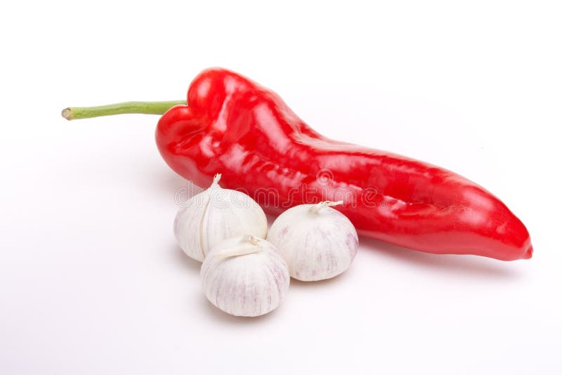 Chilli and Garlic stock photo. Image of colored, chillie 11594260