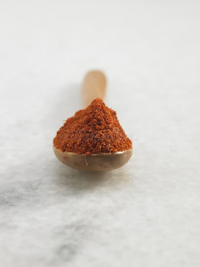 Chilli powder stock photo. Image of flavor, spoon, exotic 32780026