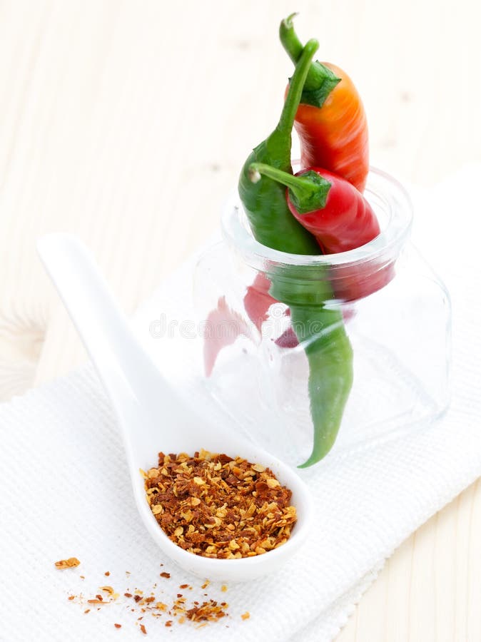 Chilli and seeds