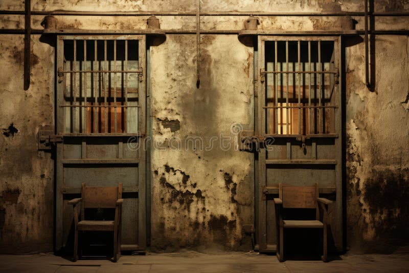 chilly-prison-doors-old-generate-ai-stock-photo-image-of-dungeon