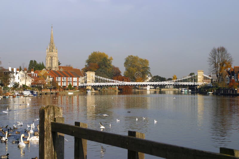 Chilterns escénico, Marlow foto de archivo Chilterns escénico, Marlow foto de archivo