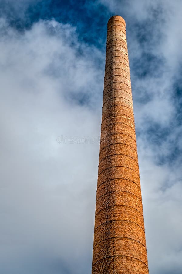 Chimney from below royalty free stock photography