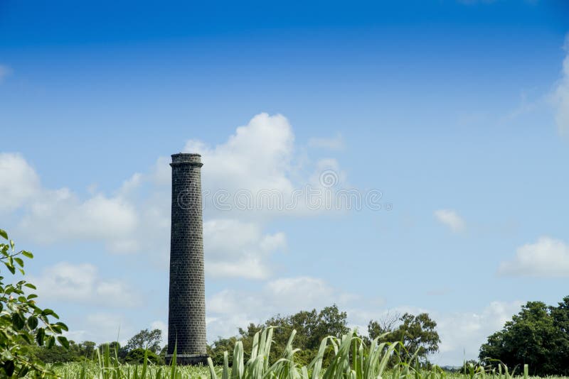 Chimney of old sugar mill