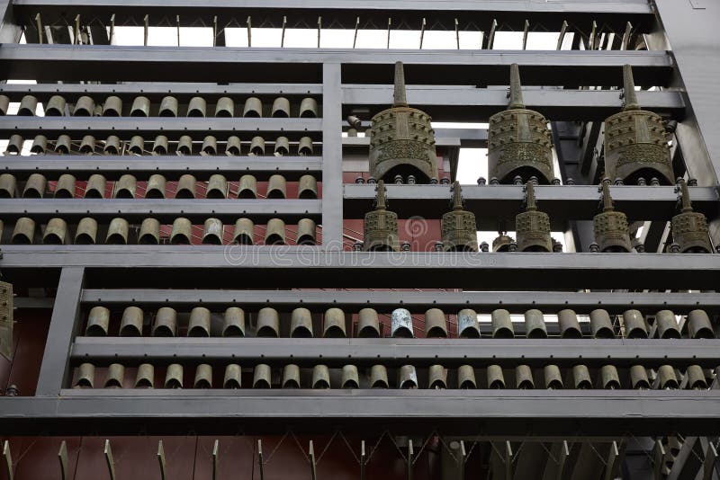 China ancient chime bells stock image. Image of dynasty 52654143