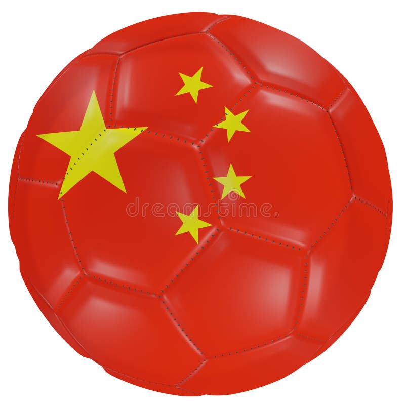 China soccer heart flag stock vector. Illustration of background 38137946