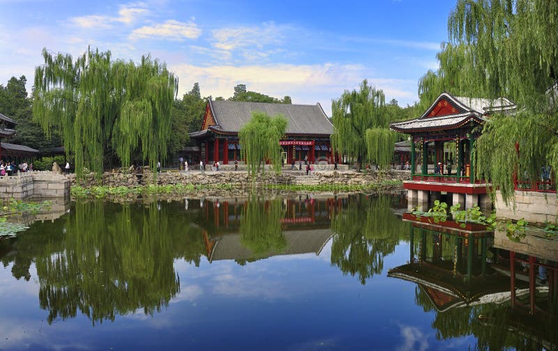 China Garden, Beihai Park ,Beijing Stock Image - Image of gardens ...