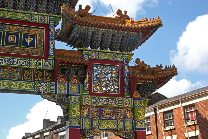 China gate royalty free stock photos China gate royalty free stock photos