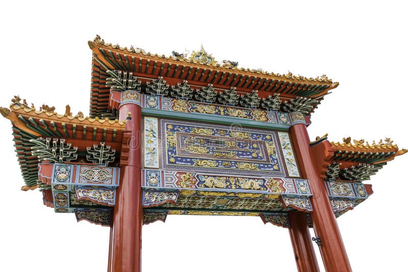 China Gate, Bangkok royalty free stock images China Gate, Bangkok royalty free stock images