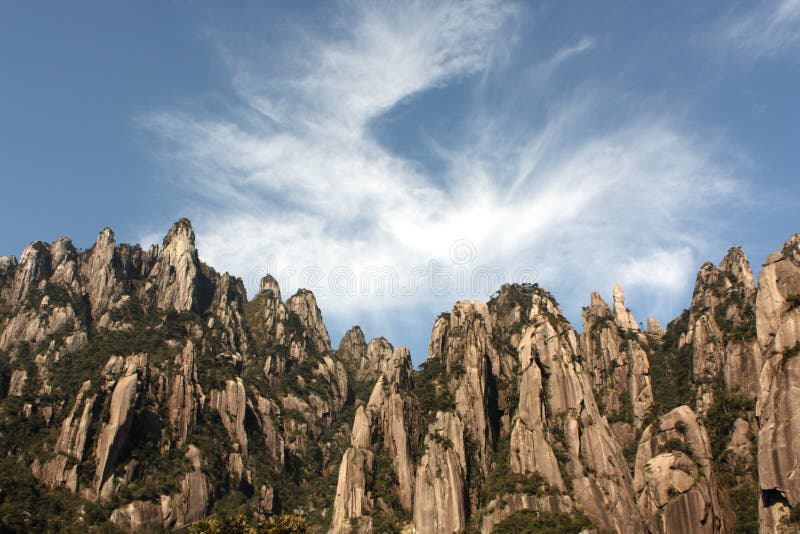 China jiangxi province sanqing hill mountain