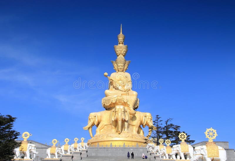 China Mount Emei Golden Summit