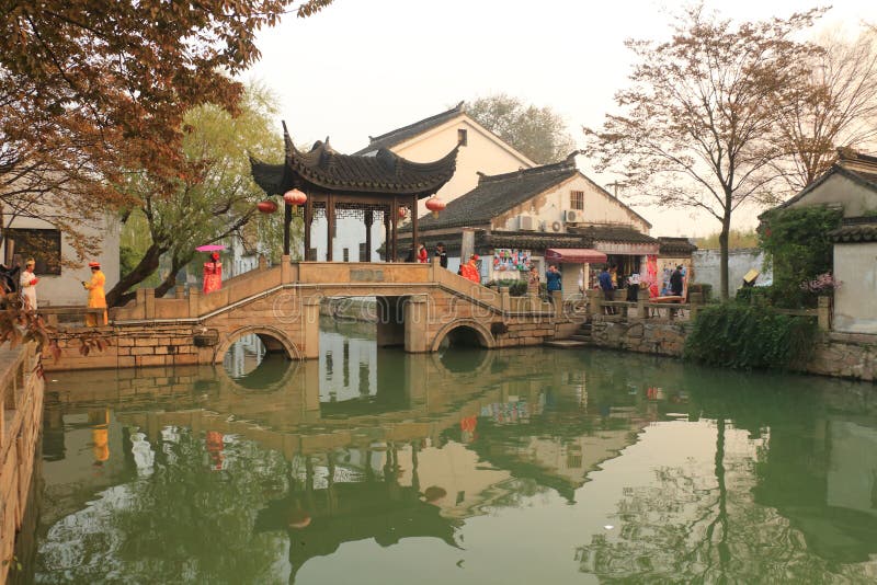 China ,mudu Water Village at autumn