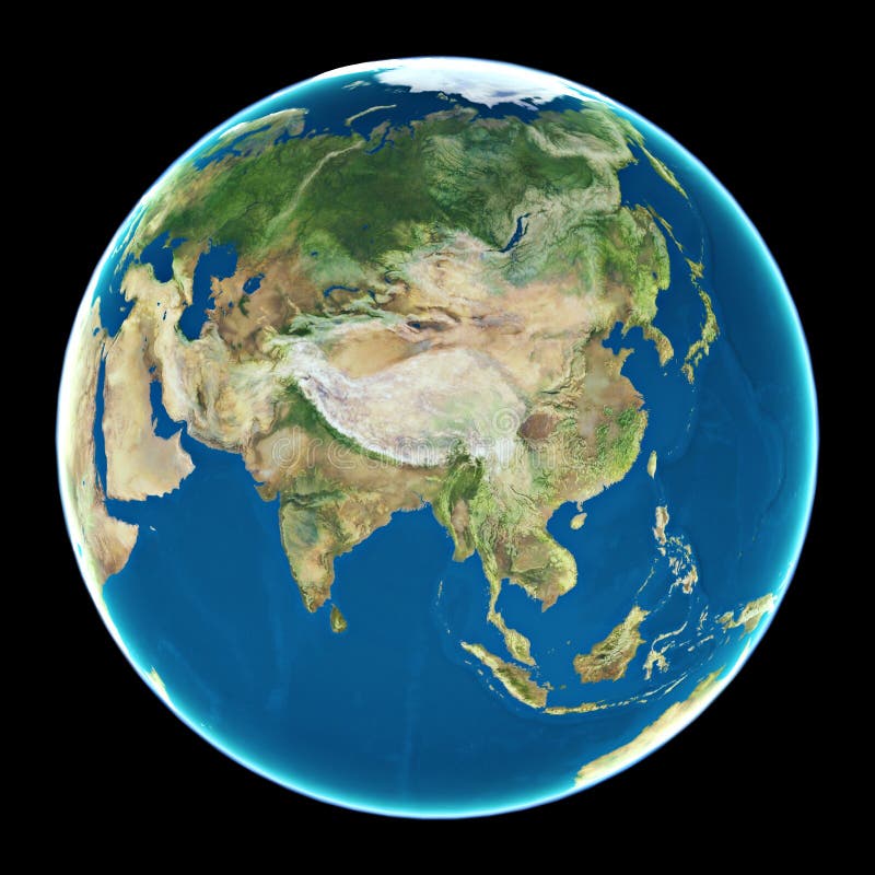 Earth Japanページ View On Earth Centered On Japan Stock Illustration 97661366