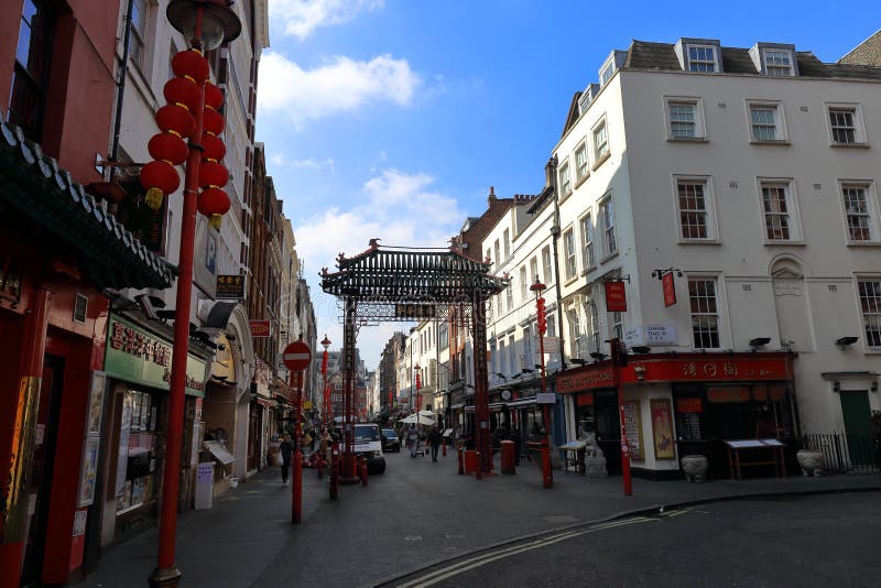 China Town in London Soho, UK