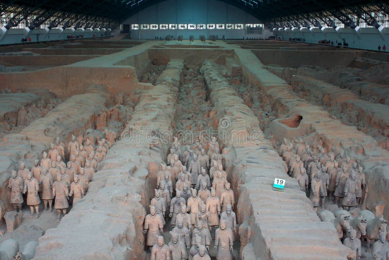 China/Xian:Terracotta Warriors and Horses