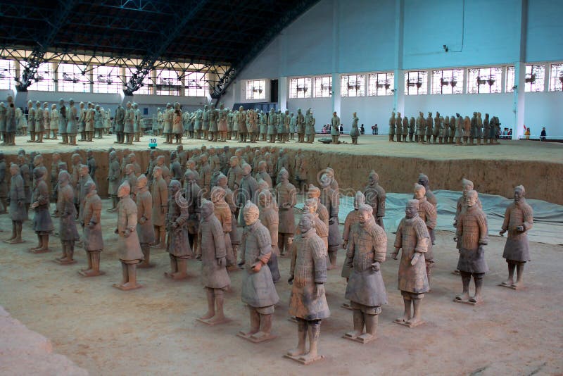 China/Xian:Terracotta Warriors and Horses