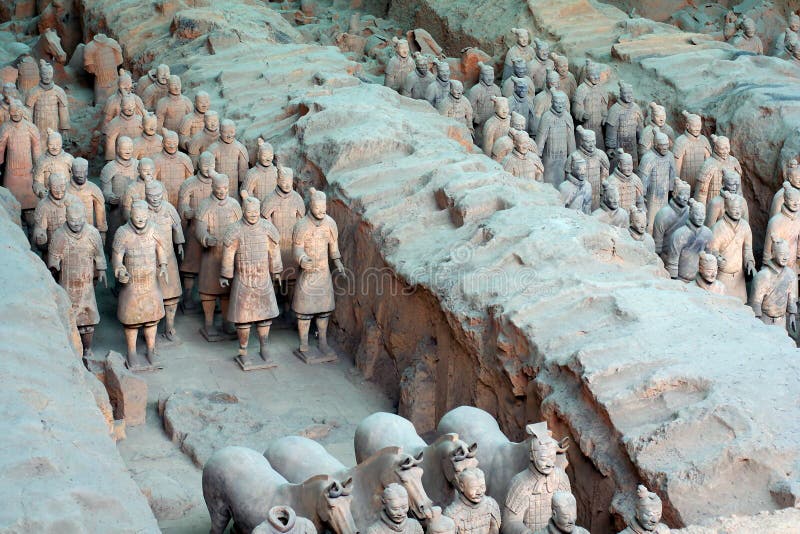 China/Xian:Terracotta Warriors and Horses