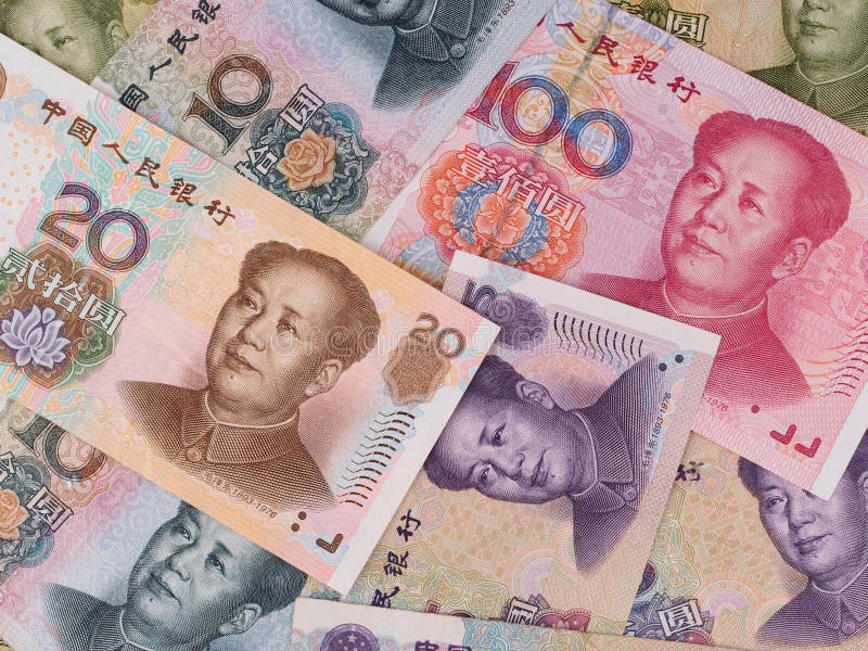 China yuan banknotes background, chinese money closeup. China yuan banknotes background, chinese money closeup