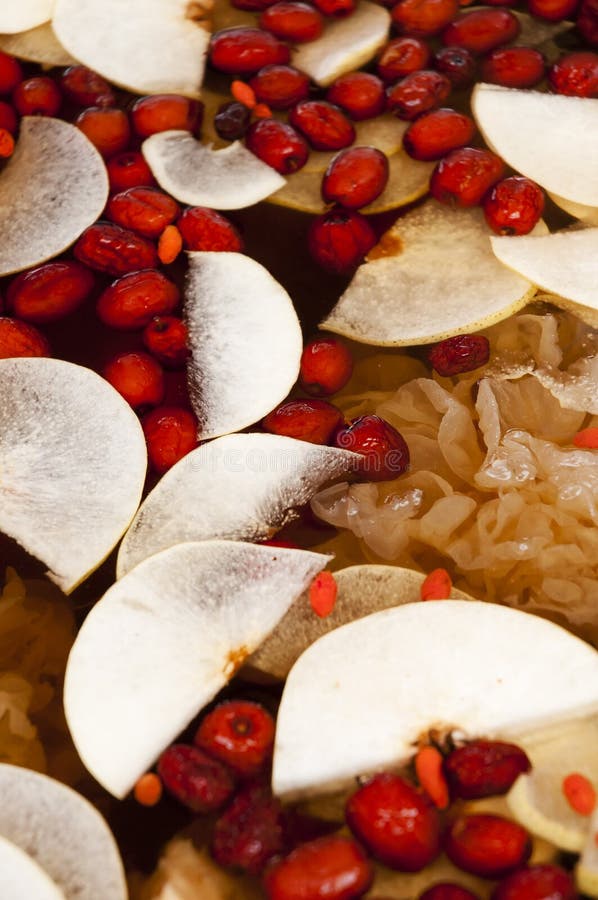 Chinees dessert stock afbeelding Chinees dessert stock afbeelding