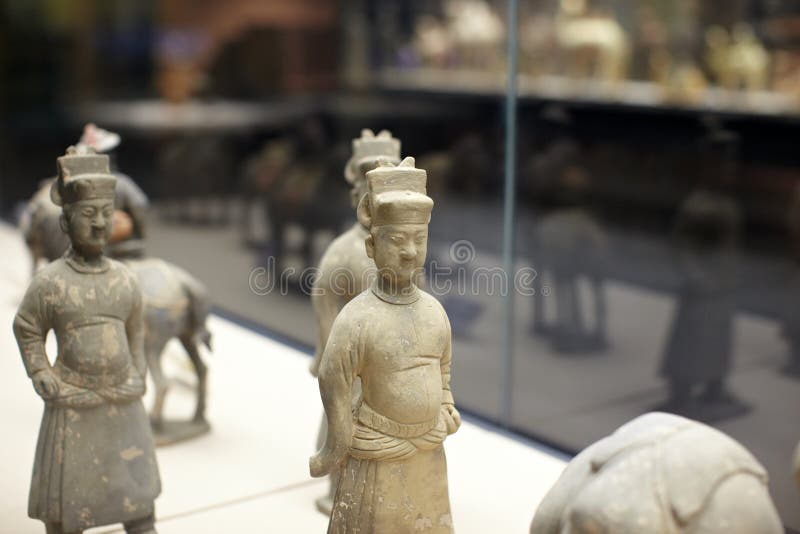 Chinese ancient figure statue of Tang dynasty