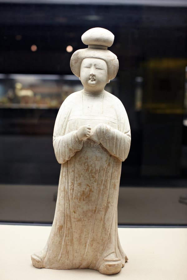 Chinese ancient woman statue of Tang dynasty