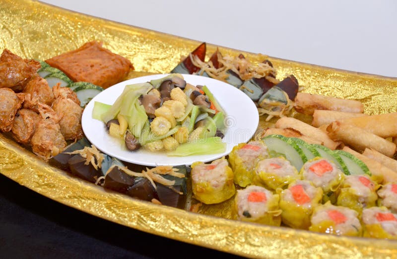 Chinese appetizers stock image. Image of cuisine, sesame 23637567