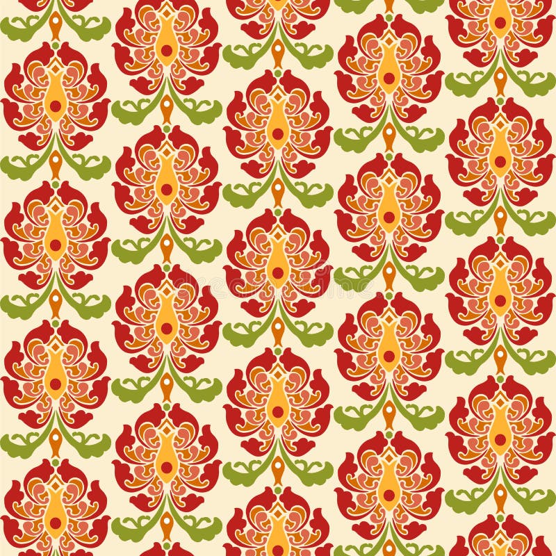 Chinese asian seamless vector pattern background. Traditional ornament. vector illustration Chinese asian seamless vector pattern background. Traditional ornament. vector illustration