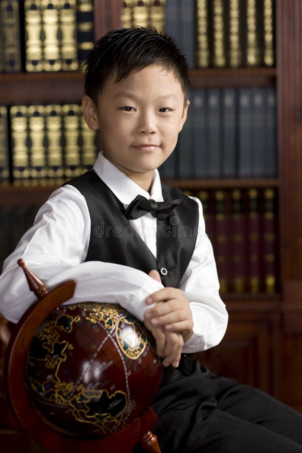 Chinese brother and sister stock photo. Image of faces 11059520