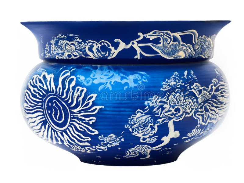 Chinese Ceramic Vase stock illustration. Illustration of decorative