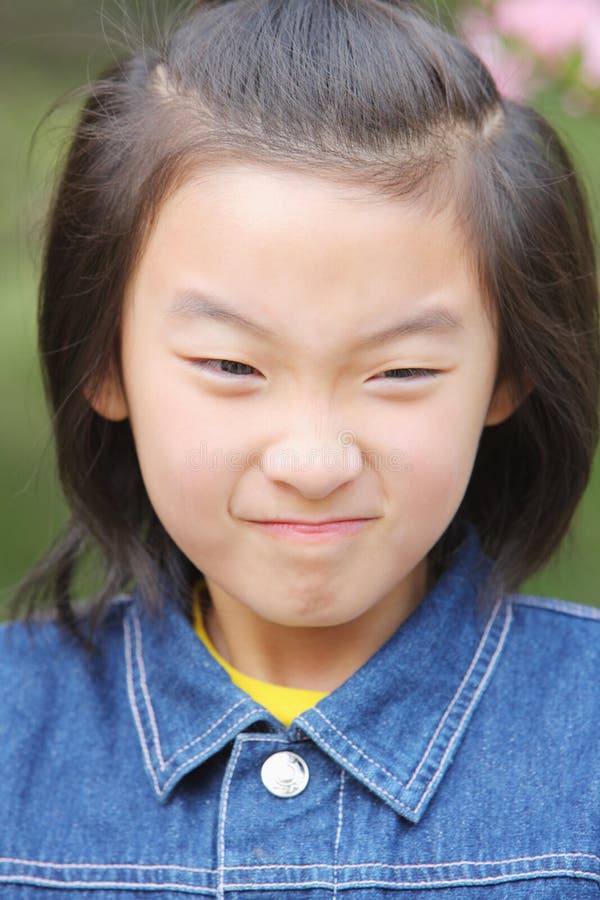 Chinese child face