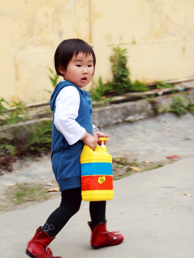 Chinese children playing.